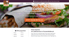 Desktop Screenshot of pizzaexpress-ffb.de